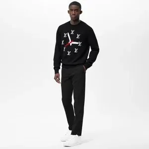 Louis Vuitton | Sweaters | Louis Vuitton Clock Intarsia Pullover